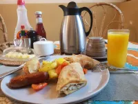 African Roots Gulu - breakfast