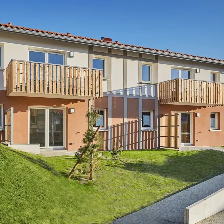 Odalys Bleu Canopée Residence Отели в г. Мимизан