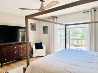 Private 5-acre Waterfront Retreat with Main & Guest House & BBQ Shed