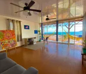 Top loft with ocean view at La Mimosa de Taboga. A quiet and peaceful home.