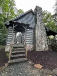 Modern amenities in a rustic landscape