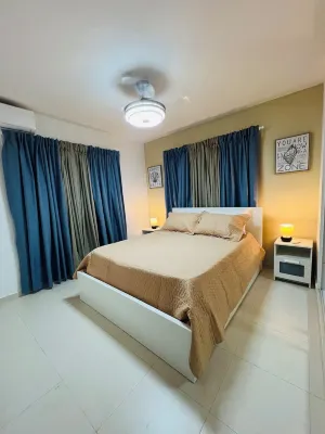 Pet friendly Cozy Apartment,  Private backyard & balcony pool first floor gated