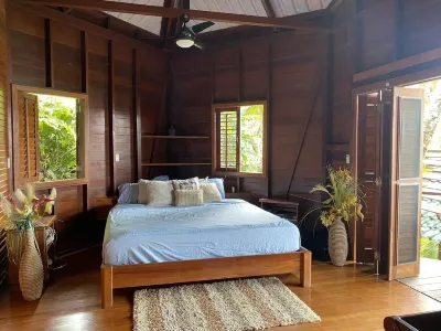 EcoHouse is surrounding nature & facing the breathtaking views of Caribbean Sea. Hotels near Playa Red Frog