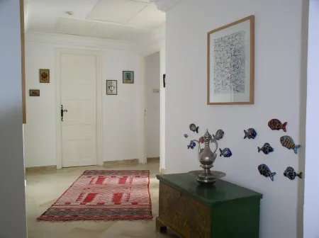 Top of Villa - Sea View - Private Beach Hammamet 8056, Tunisia