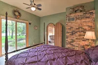Spacious Lakefront Home w/ Patio & Boat Dock! - WiFi