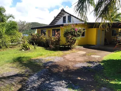 Villa de La Baie Raiatea - Bord de Mer de 70 m2