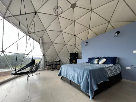 Domo Geodésico - Conforto e Relaxamento na Natureza