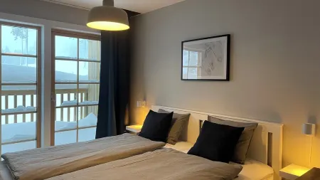 Neugebaute Gemütliche Skihütte in Idre- Himmelfjäll mit Aussicht-50m zum Lift