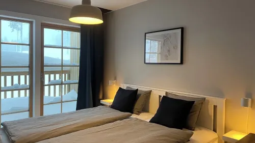 Neugebaute Gemütliche Skihütte in Idre- Himmelfjäll mit Aussicht-50m zum Lift