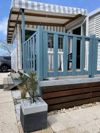 Mobil Home Dans un Parc Résidence Sur une Parcelle de 200m2