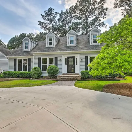 Peaceful Southern Pines Home w/ Pool + Yard!