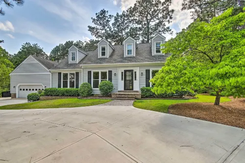 Peaceful Southern Pines Home w/ Pool + Yard! - 3-Star