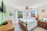 Waterfront oasis with private heated & screened pool, dock w/boat lift. 3BR/2BA