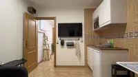 Studio for two guests with patio/terrace, air conditioning and wifi