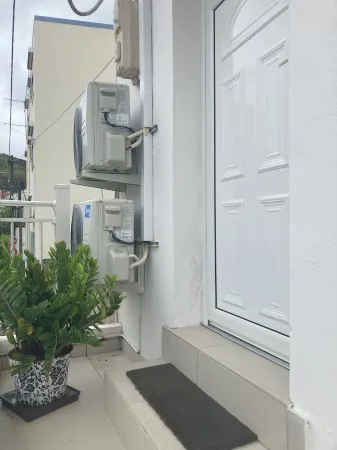 The Groovy House in the heart of Le Marin, 5m from the beach