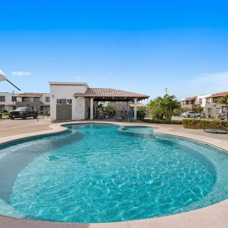 Modern Pool Side House