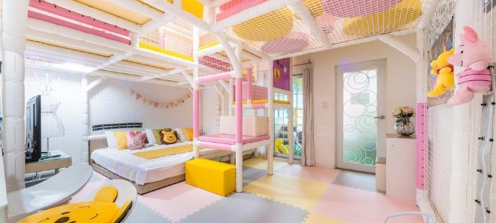 Gapyeong Allie Kids Pool Villa Отели в г. Капхён
