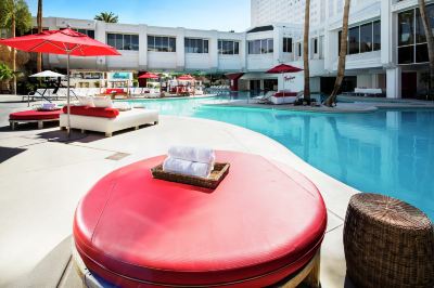 屋外プール トロピカーナ ラスベガス ア ダブルツリー バイ ヒルトン ホテル＆リゾートの写真