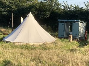 Glamping at The Homestead - Ensuite Bell Tent