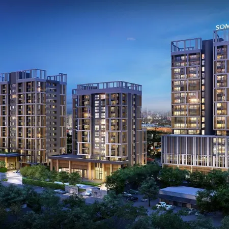 Somerset Ekamai Bangkok Отели рядом с достопримечательностью «Станция надземного метро Ekkamai»