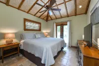 Private heated salt pool at OHasis Getaway and only 200 steps from the Beach!