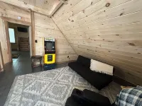Rosie's Cabin is an authentic log cabin located just 10 minutes from Charleston.