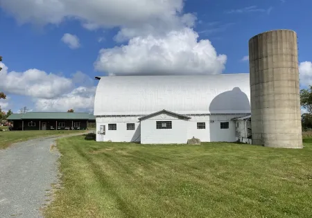 Brand-New House on 130 Acre Farm