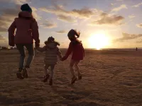 Modern vacation apartment near the North Sea with terrace and garden Hotels in Schortens