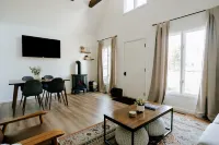 Modern A-Frame with Hot Tub