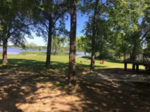 Water Front 1920's Vintage Cotton Belt Caboose