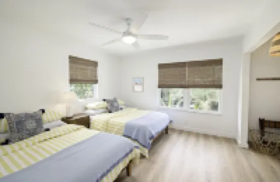Pet friendly beach house w/private backyard & outdoor shower- steps from beach