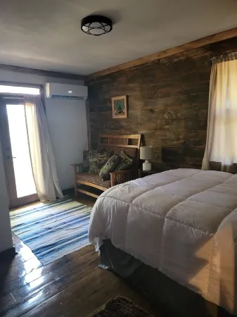 Custom craftsman cabin overlooking the Kings river.