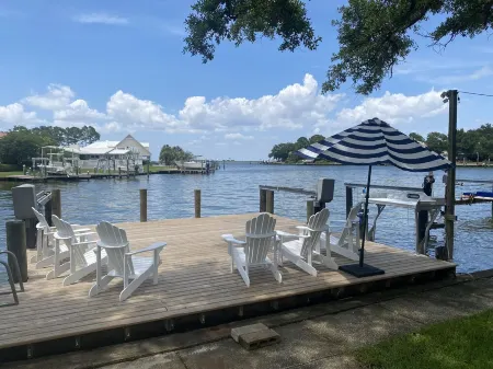 Waterfront House on Dauphin Island! Perfect Location! Отели в г. Дофин-Айленд
