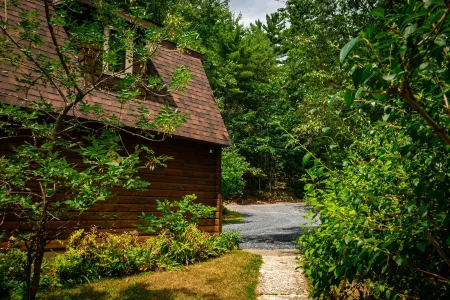 Cozy Loft Cabin high above Bashakill Wildlife Refuge