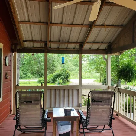 Cabin Like Setting on Secluded Wooded Property 5 Minutes from Caddo Lake