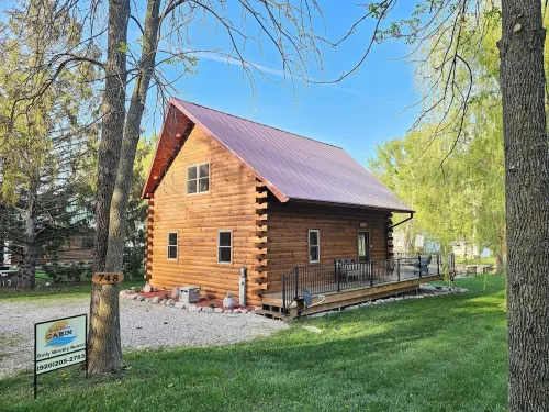 Blue Heron Lodge,Wolf River, Partridge Lake Channel Fremont Wisconsin