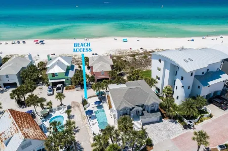 Inlet Beach Florida Private Heated Pool Beachfront Steps to Water