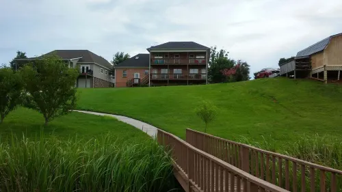 Gorgeous river front home with private boat dock