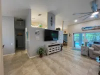 Tropical Escape- Heated Pool, Peloton, Pet Friendly 3 Bedroom/2 Full Bathrooms