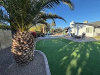 Spacious Home + Pool, Putting & Dream Backyard