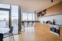 Top Floor New Duplex Stunning View In Trendy St Gilles