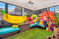 Urban Oasis W/Hot Tub, Heated Pool and Private Movie Theater 2 Bedroom Home by RedAwning Hotels in Melbourne