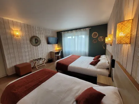 Brit Hotel des Halles Отели в г. Мелгван