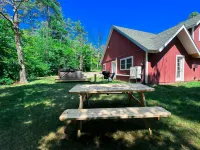 Hot Tub and Tesla Charging on Serene Acres - Stunning Rustic Oasis