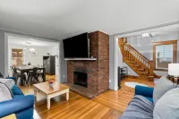 Spacious Living Room and Inviting Backyard Oasis - Charming Retreat Hotels in Wilbraham