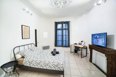 LGC Habitat- chambre privée- appartement commun- gare Saint-Roch