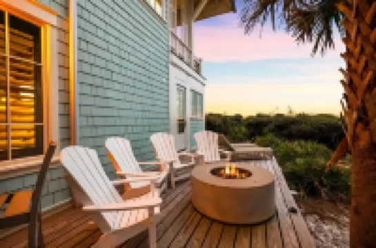 워터컬러, 플로리다의 걸프 프론트 럭셔리 홈 - 세컨드 샌드바 3베드룸/3.5욕실 3베드룸 홈 by 레드어닝