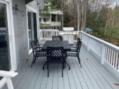 Lakefront Home with Hot Tub, Beach, Skiing Nearby in Tranquil Barnstead Hotels in Barnstead