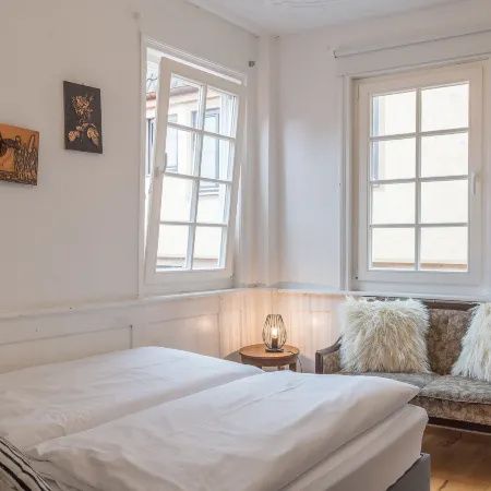 Privatzimmer in Bester Altstadtlage Отели в г. Тюбинген