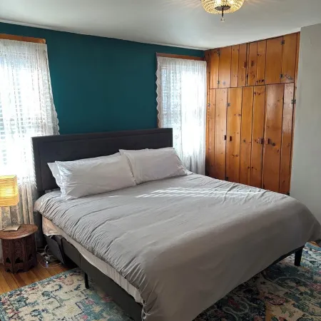 Pittsburgh city views close to all, cozy & bright 1BR - King + Dedicated Office